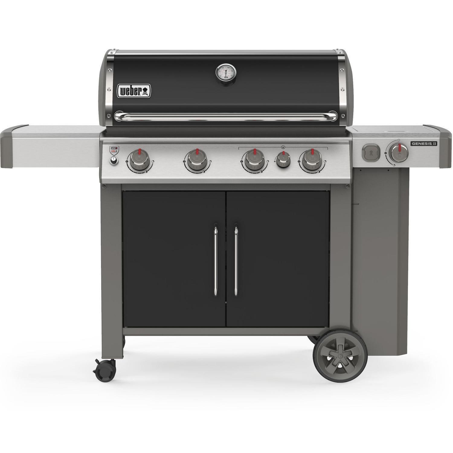 Weber Genesis II E-435 Propane Gas Grill with Sear Burner & Side Burner – Black – 62016001