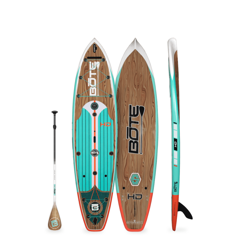 HD 10′6″ Classic Teak Paddle Board | SUP | BOTE