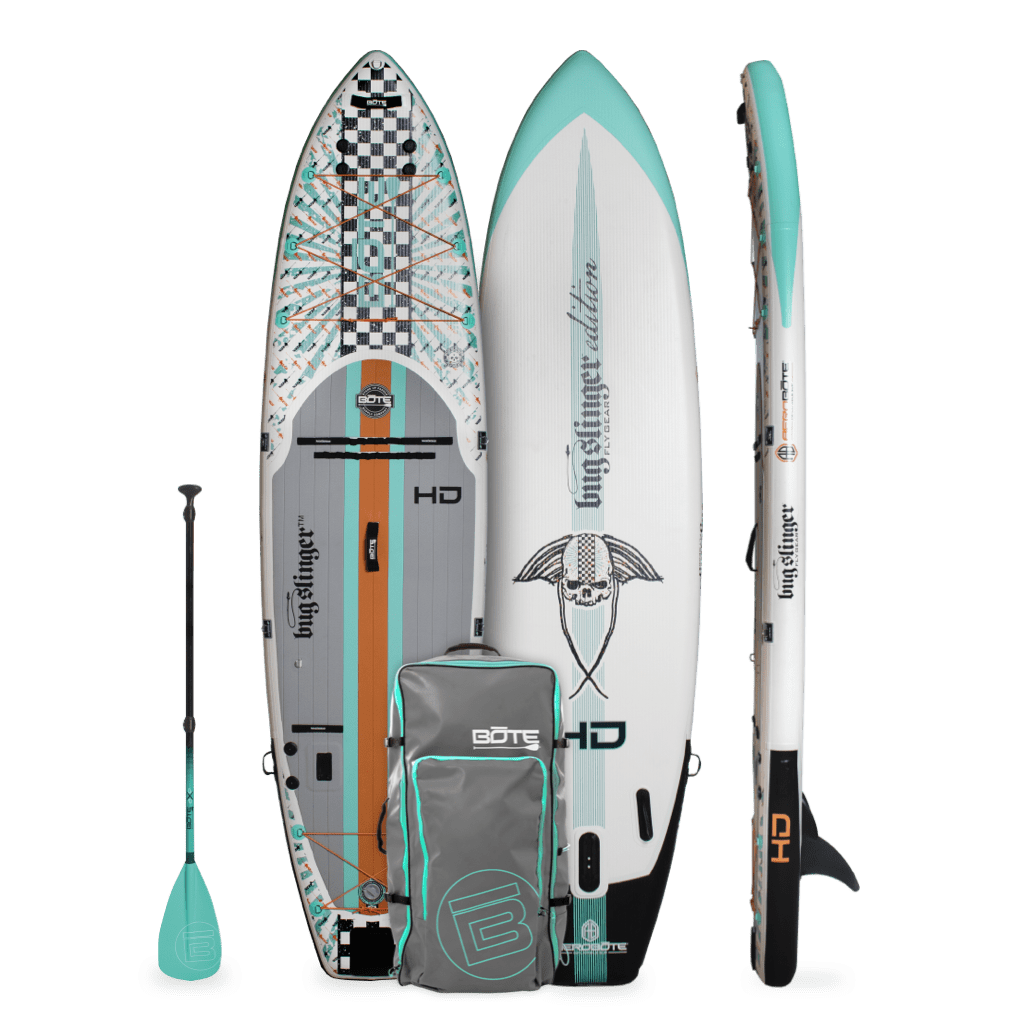 HD Aero 11′6″ Bug Slinger™ Echo Inflatable Paddle Board | Inflatable SUP | BOTE