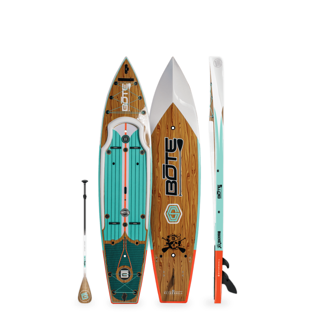 Rackham 12′ Classic Teak Paddle Board | SUP | BOTE