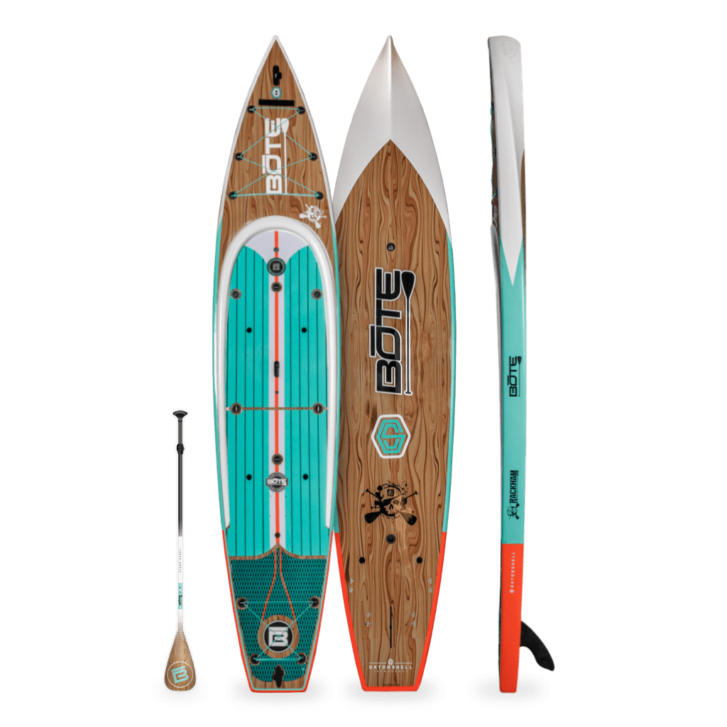 Rackham 14′ Classic Teak Paddle Board | SUP | BOTE