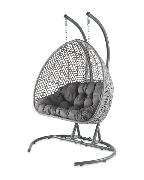 Gardenline Large Hanging Egg Chair - ALDI UK - Ex Ten