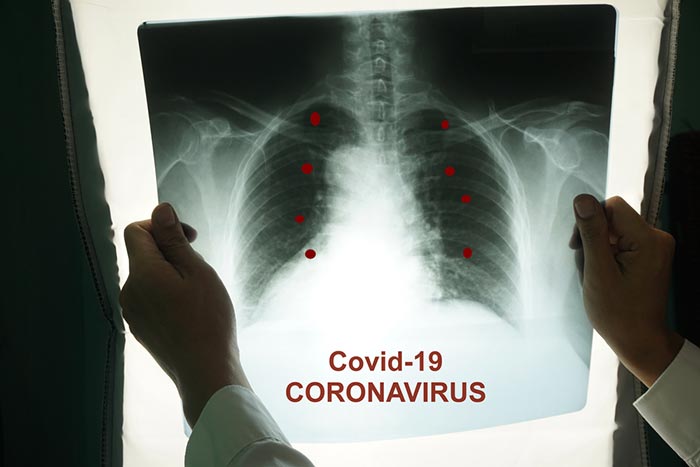 Is it risky for covids to get into the lungs? How serious is it?