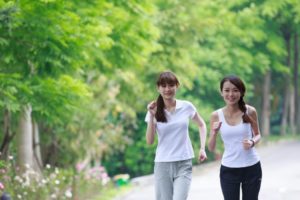 Jogging is the right way, and good cardio is great for weight loss