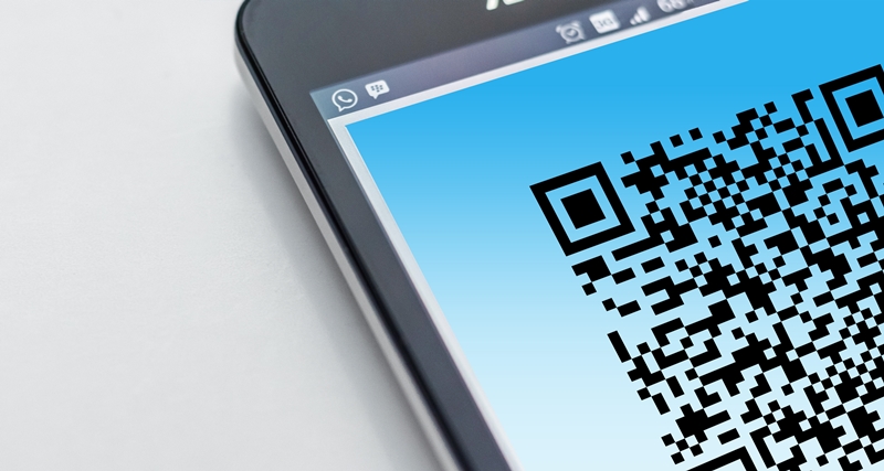 How to scan a QR code from an image on your mobile phone without using a camera?